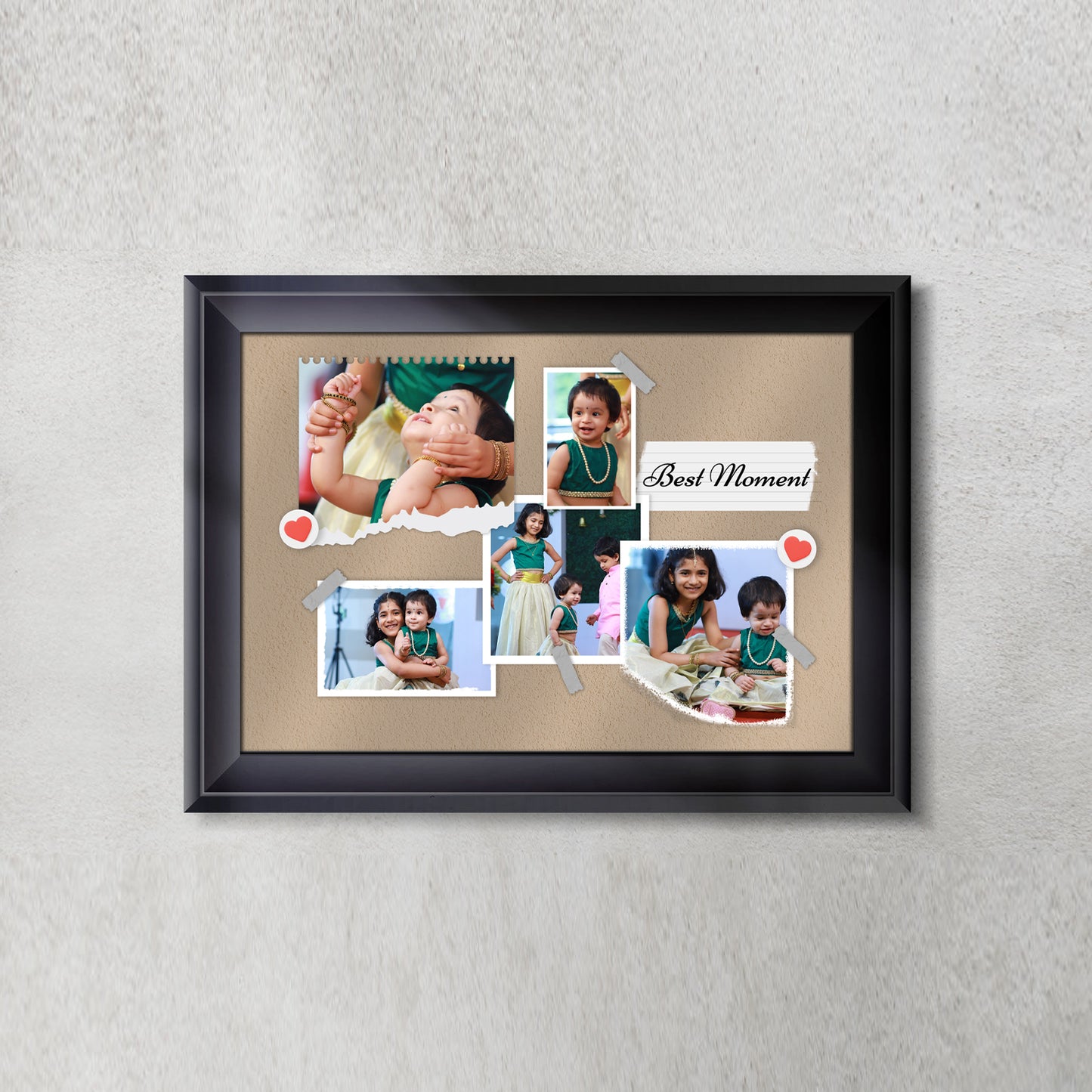 Five picture collage Frame
