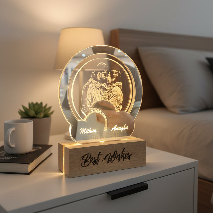 Chrome Lite LED Lamp