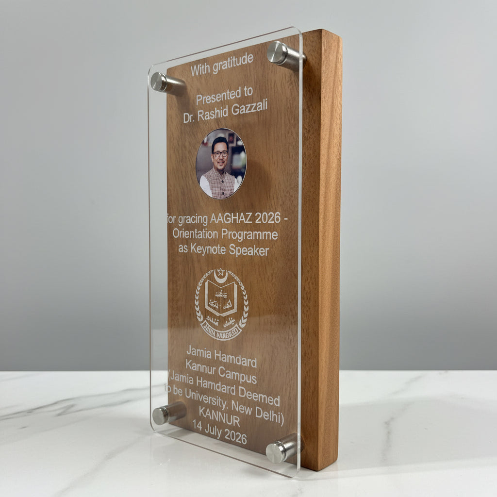 Wooden Acrylic Memento