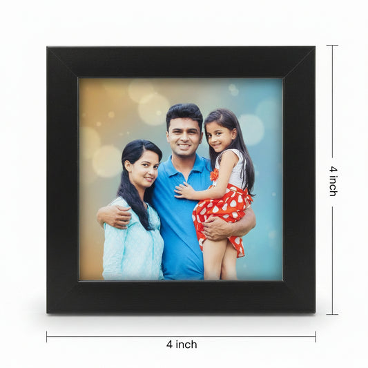 4 X 4 BLACK PHOTO FRAME