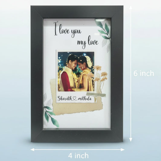 6 X 4 BLACK PHOTO FRAME