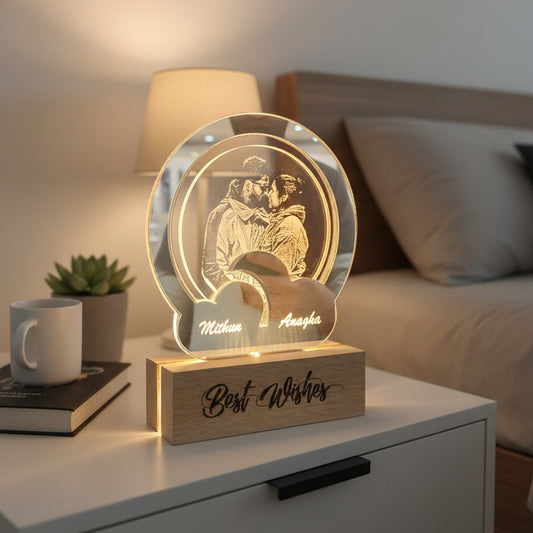 Chrome Lite LED Lamp