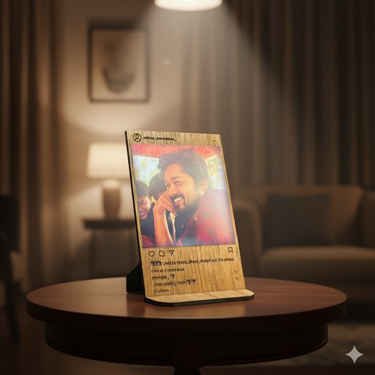 Vineer insta photo frame
