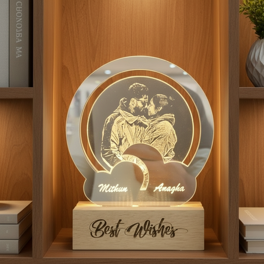 Chrome Lite LED Lamp