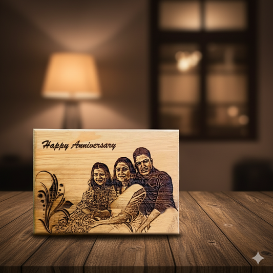 Wood engraving Rectangle