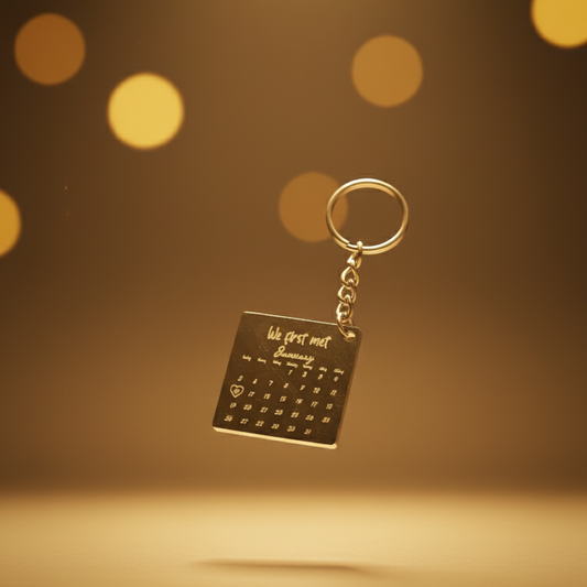 SS Square Keychain