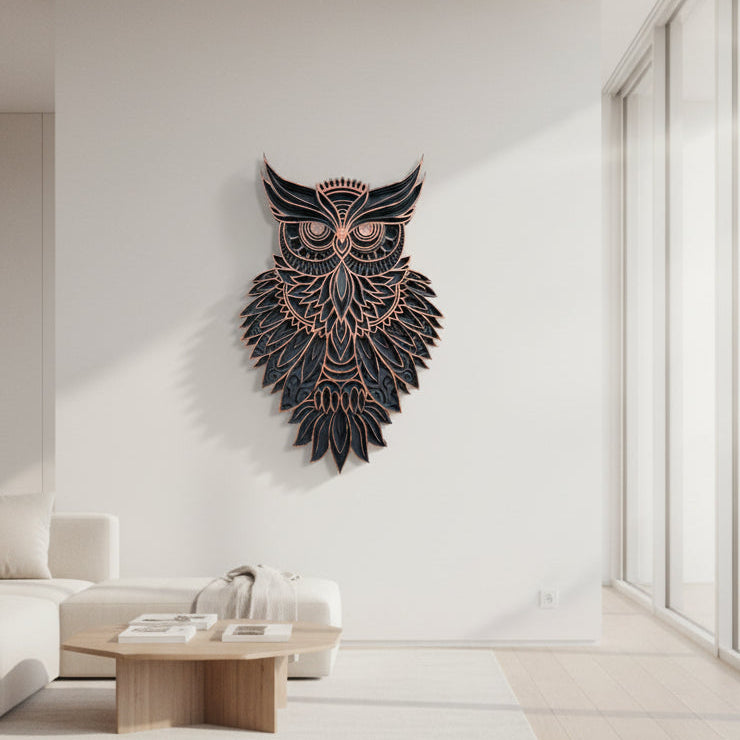 Mandala  Owl