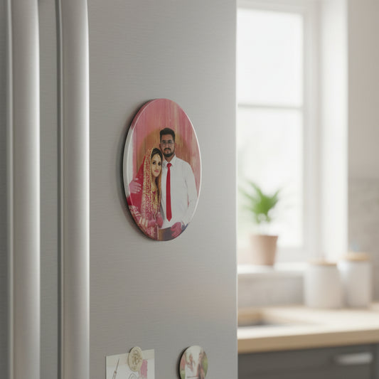 Oval acrylic Fridge Magnet