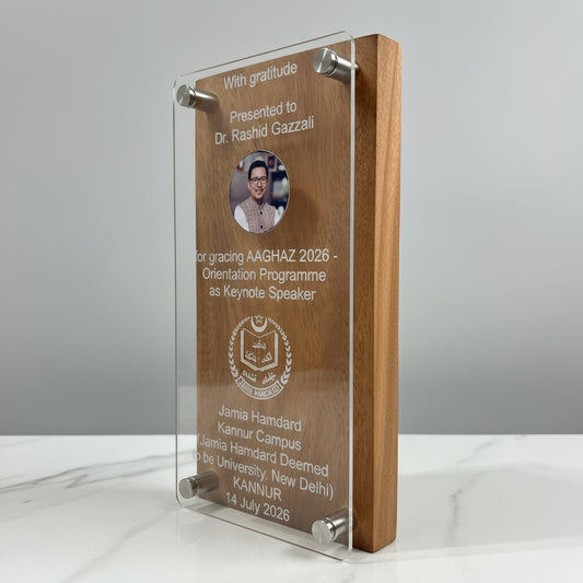 Wooden Acrylic Memento
