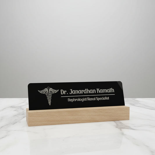 Desk nameplate