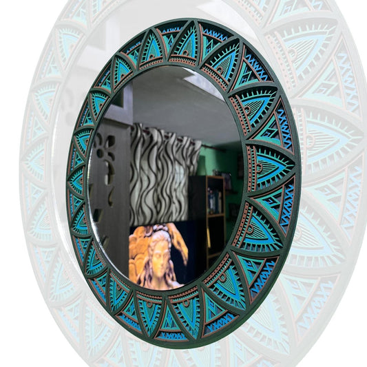 Multi Layer Round Mirror