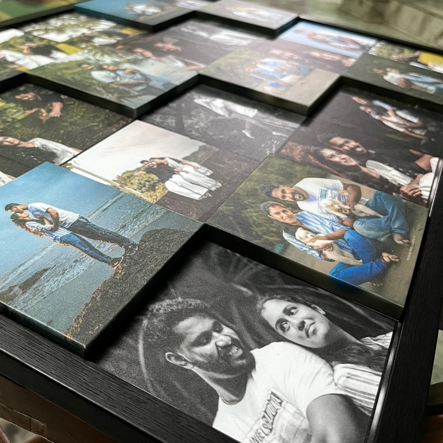 Embossed Block Frame