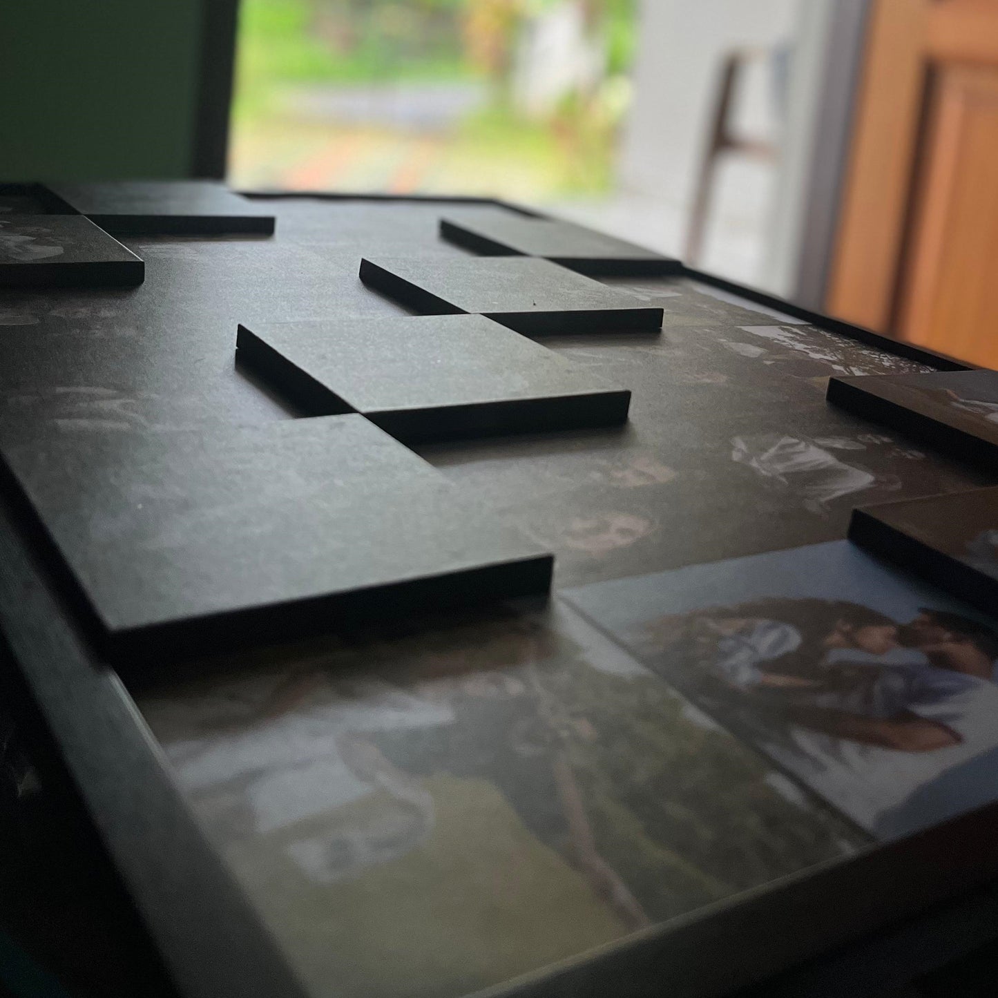 Embossed Block Frame